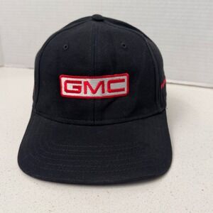 GMC Hat Baseball Cap Turner Adjustable‎ Black Logo